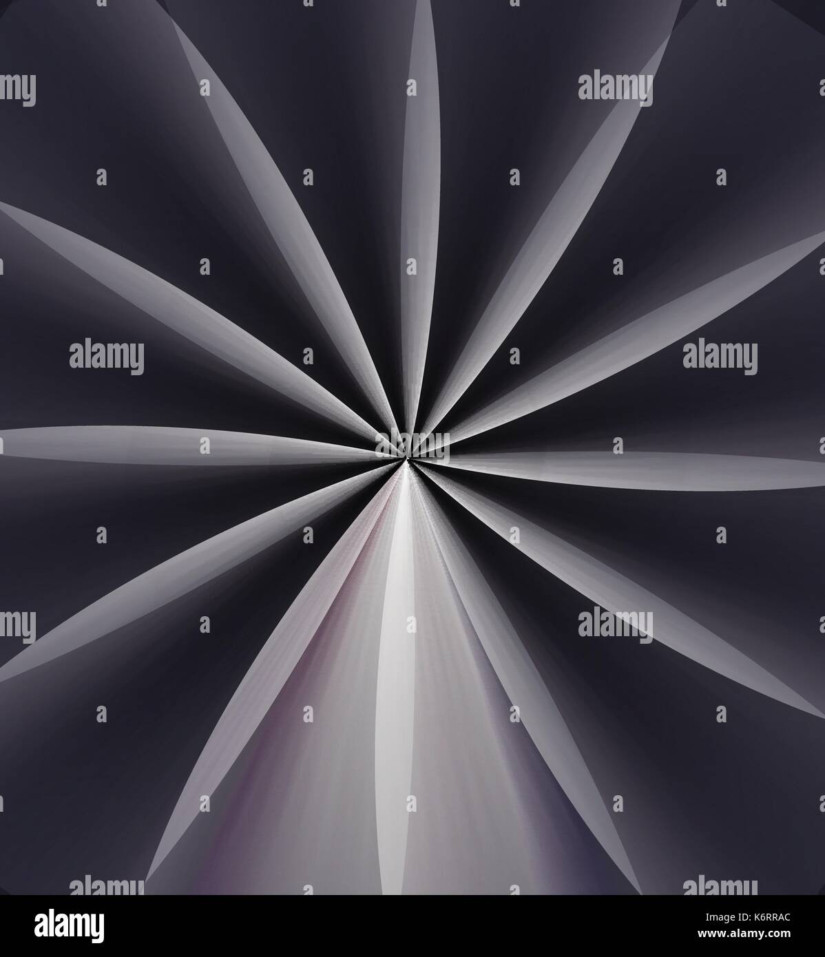 Abstrakte schwarze und weiße gemischte Farbe Hintergrund Stock Vektor