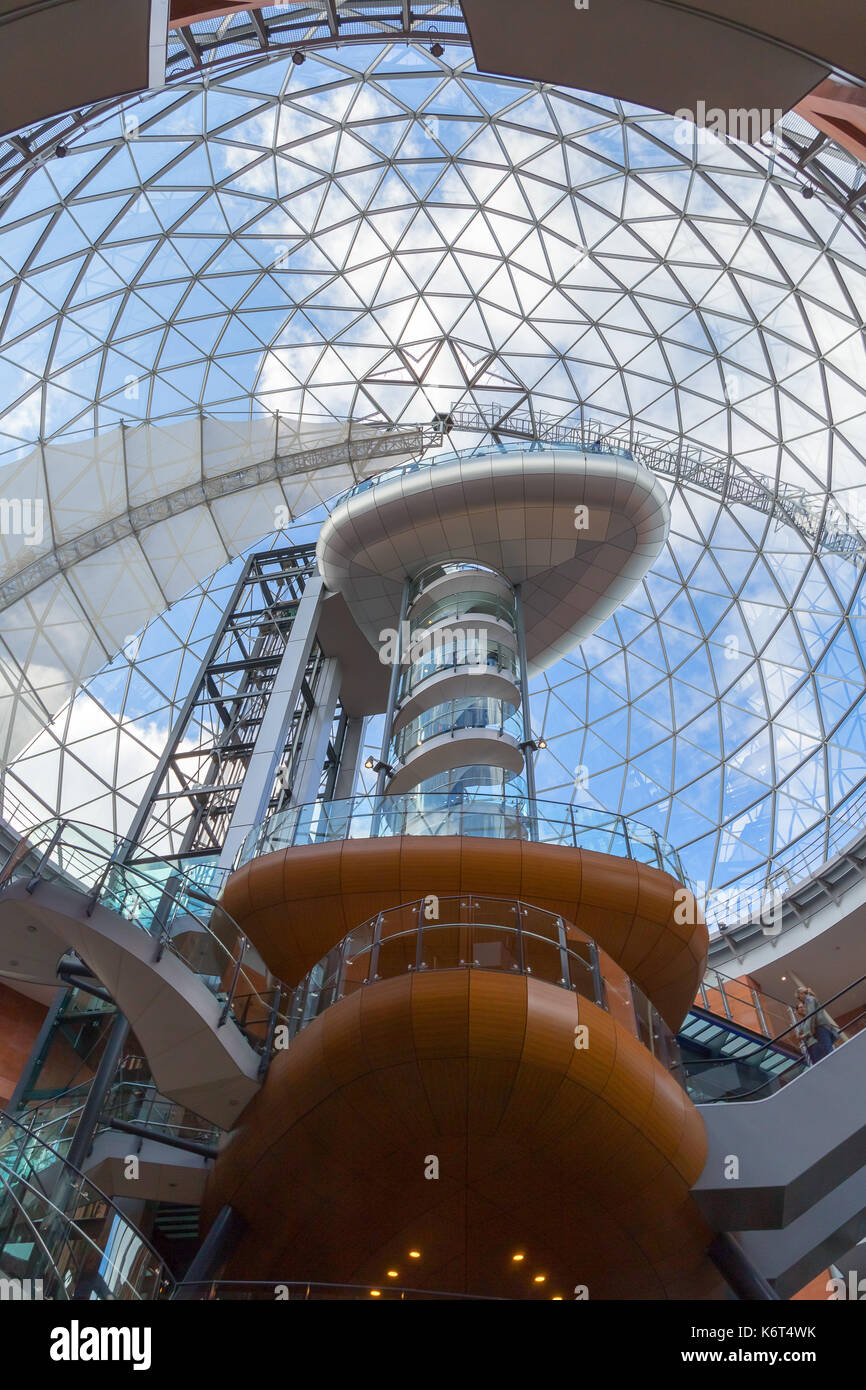 Belfast Shopping Centre, Victoria Square, Belfast. Nordirland. Stockfoto