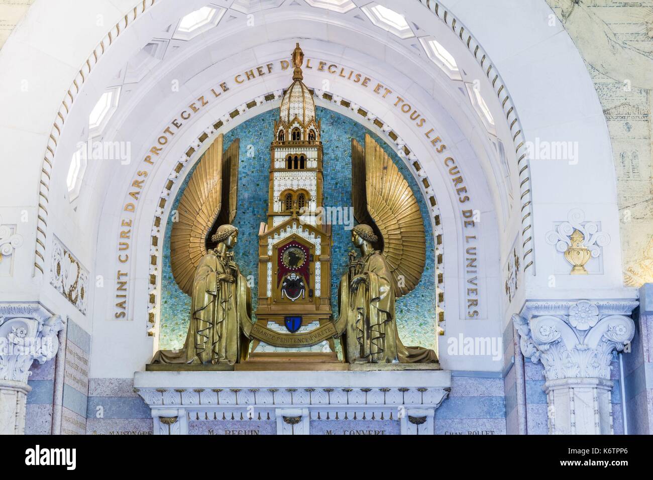 Frankreich, Ain, Ars sur Formans, die Kapelle von Herz Stockfoto