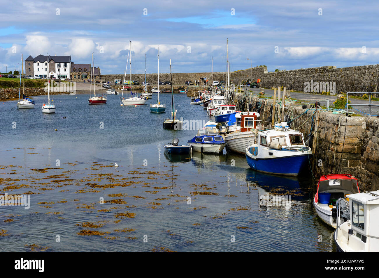 Mullaghmore Harbour, County Sligo, Republik von Irland Stockfoto