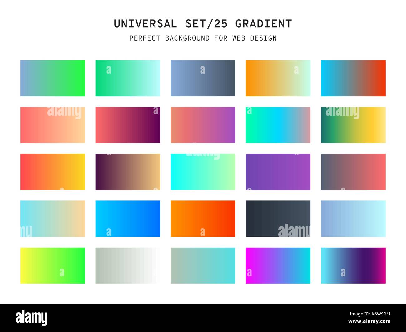 Universal gradient Hintergrund für Design Stock Vektor