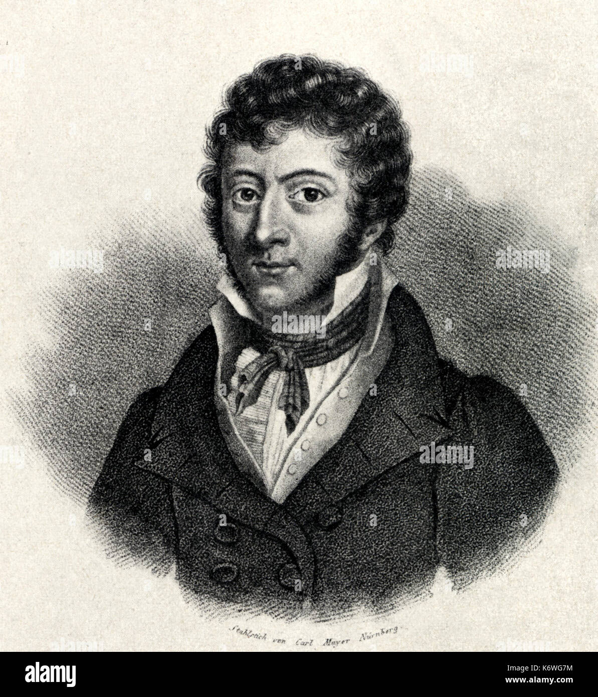 FIELD, John irische Pianist und Komponist, 1782-1837 Stockfoto