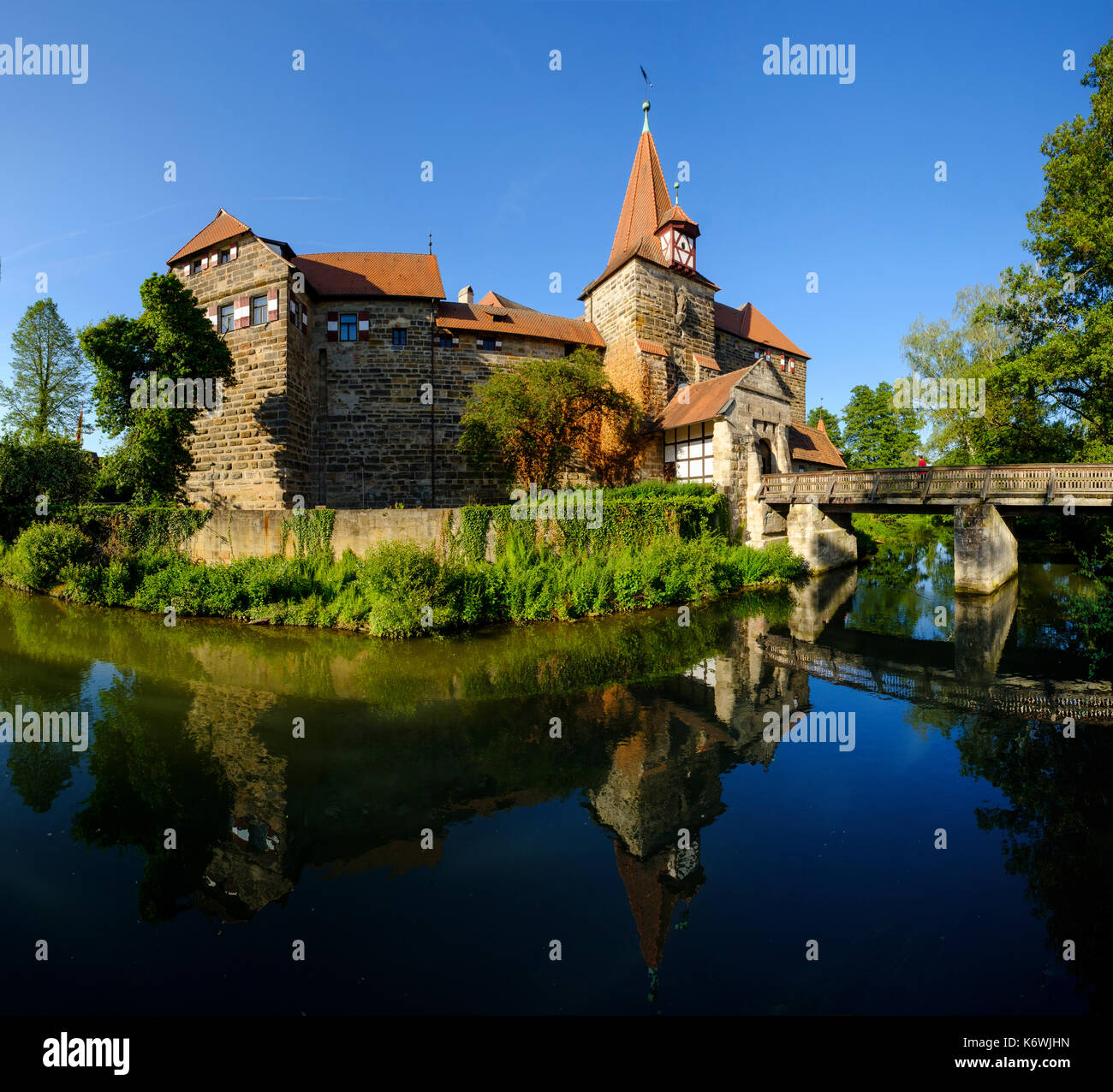 Lauf, Pegnitz, Lauf an der Pegnitz, Mittelfranken, Franken, Bayern, Deutschland Stockfoto
