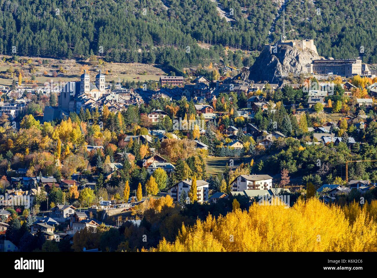 Frankreich, Hautes-Alpes, Brianon, Stadt von Vauban befestigt, genannt CitŽ Vauban (UNESCO Welterbe) Stockfoto