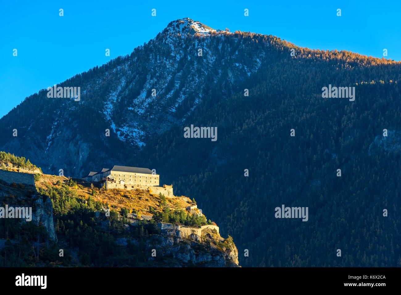 Frankreich, Hautes-Alpes, Brianon, Stadt von Vauban befestigt, genannt CitŽ Vauban (UNESCO Weltkulturerbe), Temple fort Stockfoto