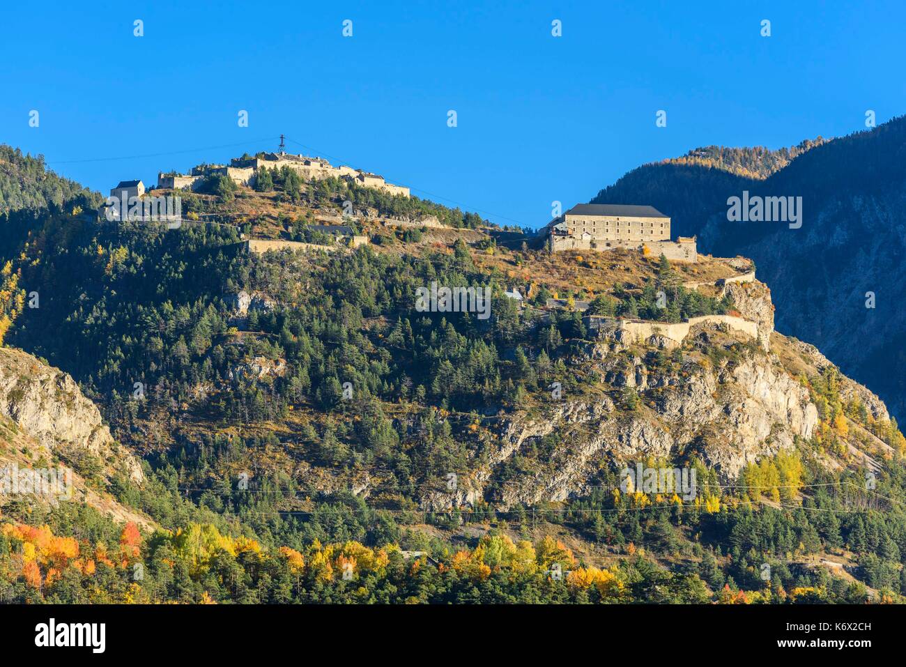 Frankreich, Hautes-Alpes, Brianon, Stadt von Vauban befestigt, genannt CitŽ Vauban (UNESCO Weltkulturerbe), Temple fort Stockfoto