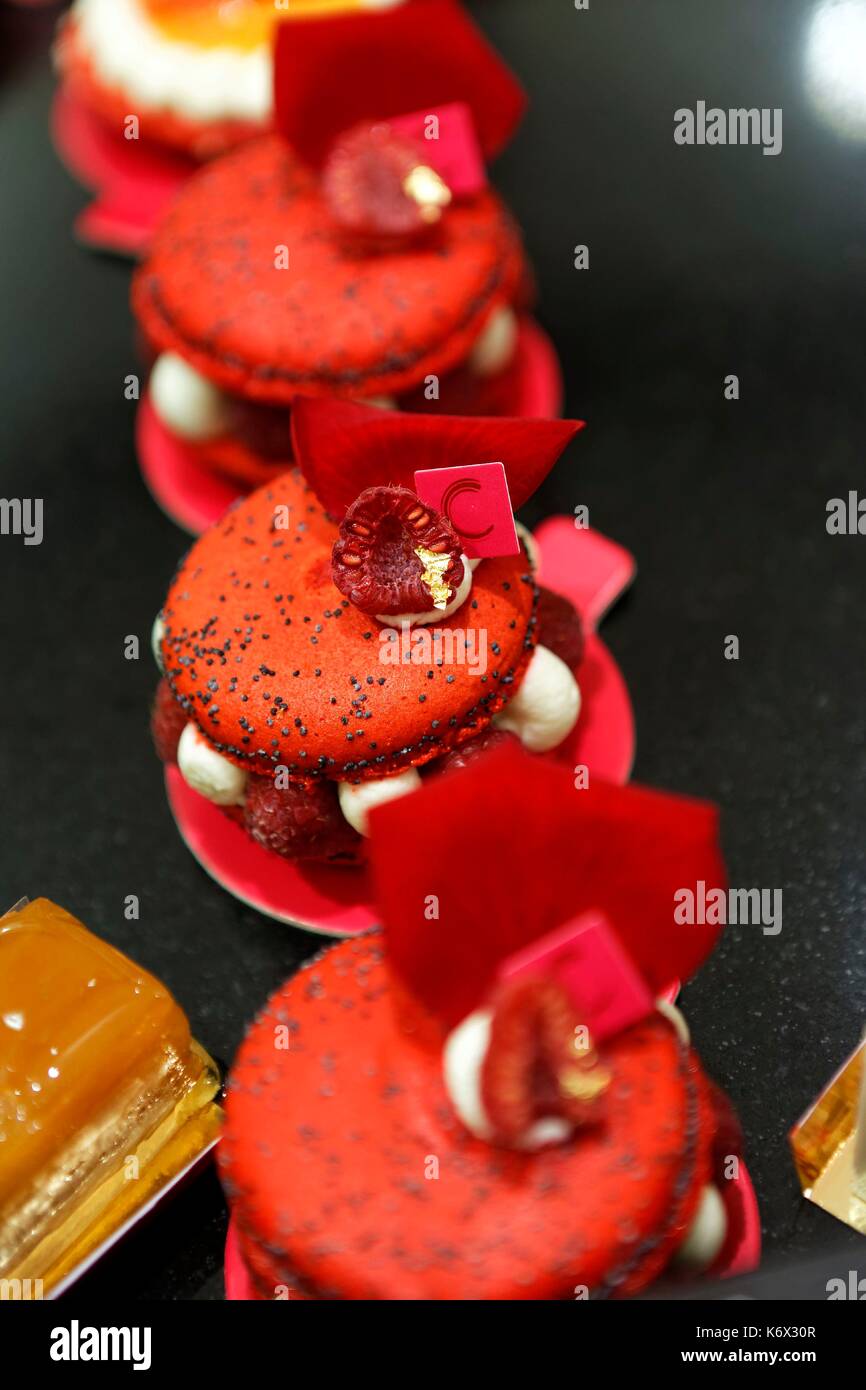 Frankreich, Gironde, Bordeaux, als Weltkulturerbe der UNESCO, Triangle d'Or, Place Des Grands Hommes, La Chocolaterie de Bordeaux David Capy Stockfoto