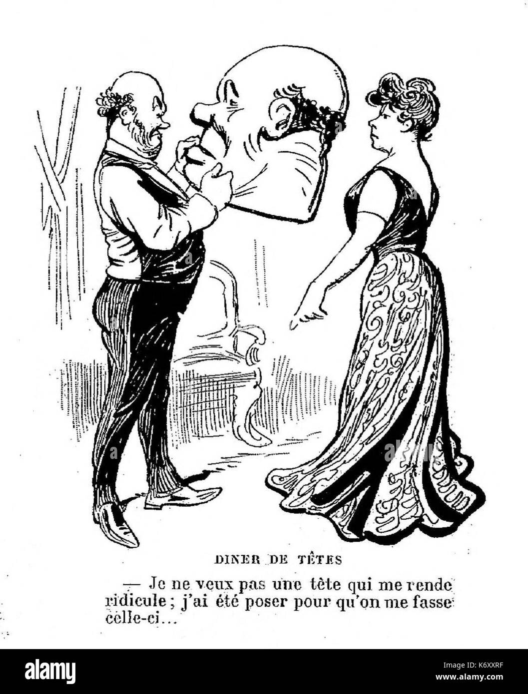 Echos!... Henriot Le Journal amusant 26 janvier 1901 1. Stockfoto