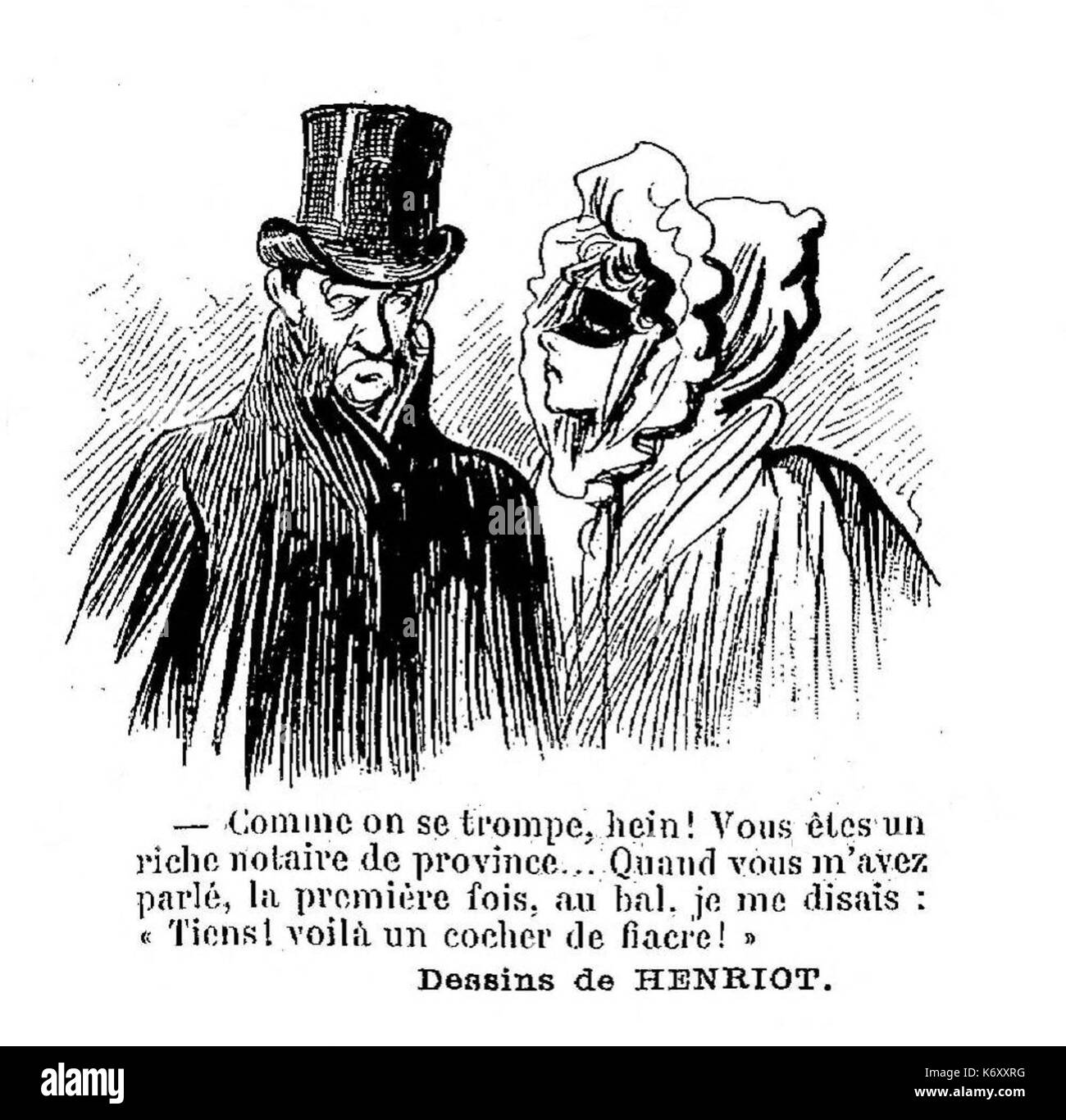 Echos!... Henriot Le Journal amusant 26 janvier 1901 2 Stockfoto