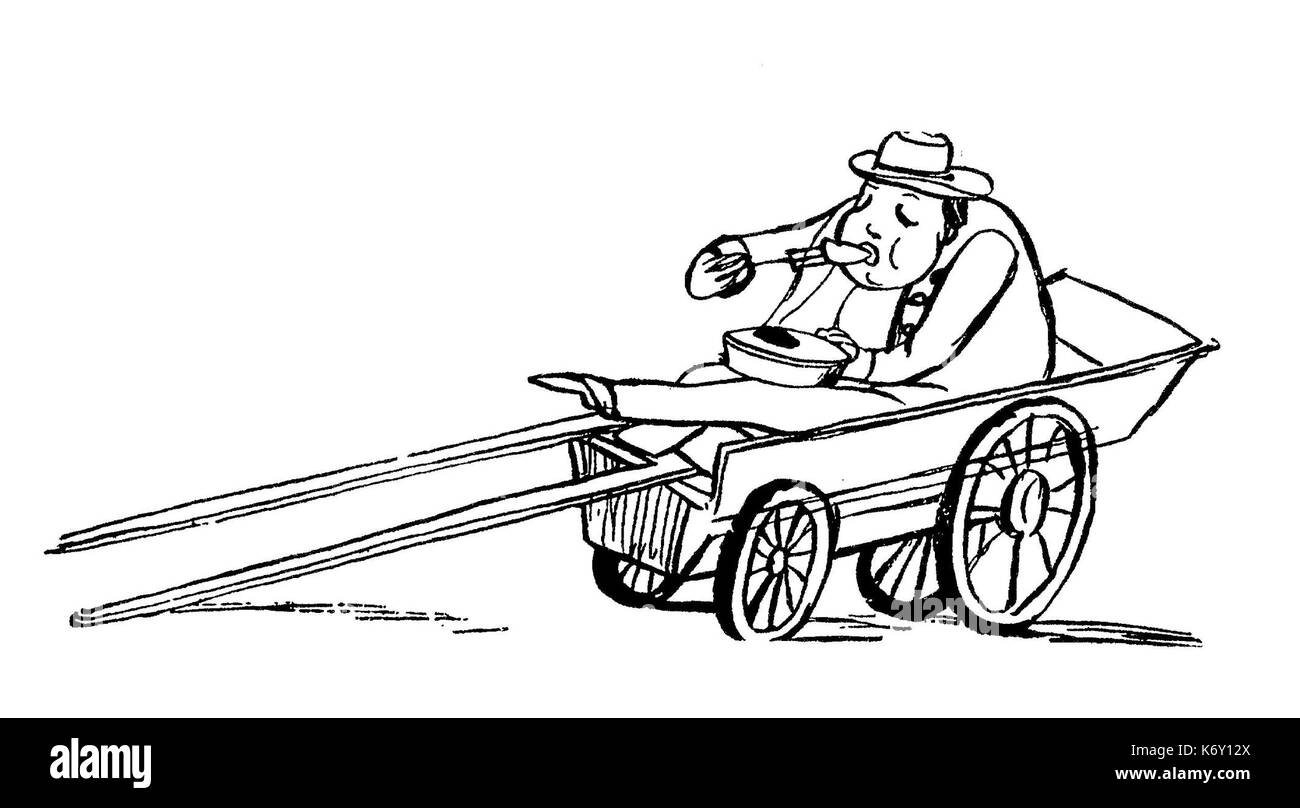 Edward Lear mehr Unsinn 48 Stockfoto