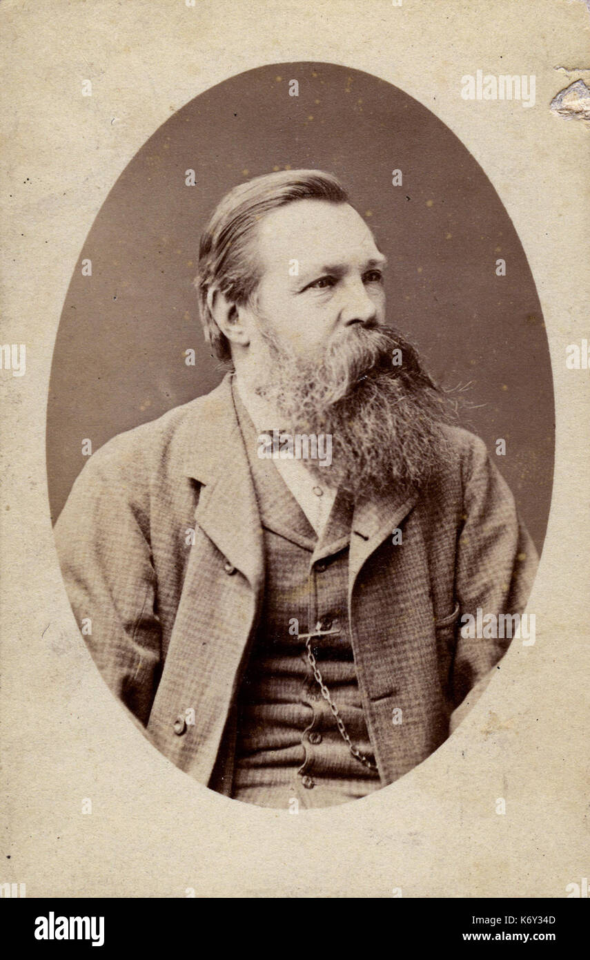 Friedrich Engels portrait Stockfoto