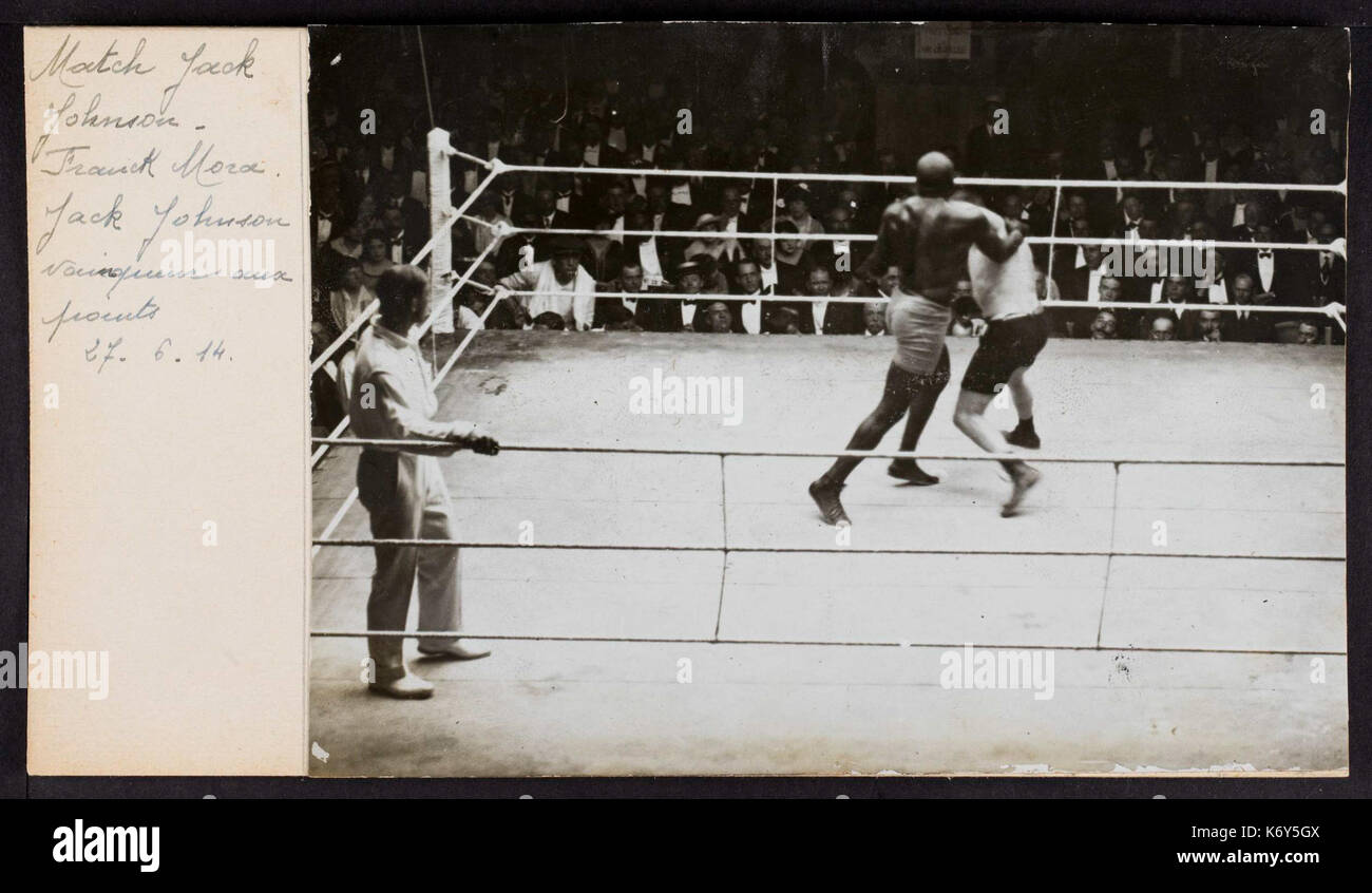 Frank Moran Jack Johnson (15224213588) Stockfoto
