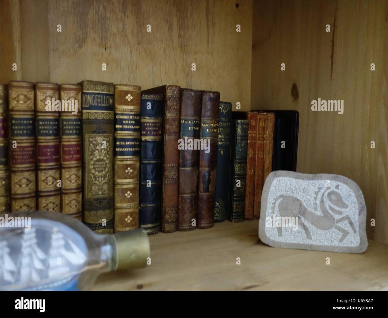 alte Bücher Stockfoto