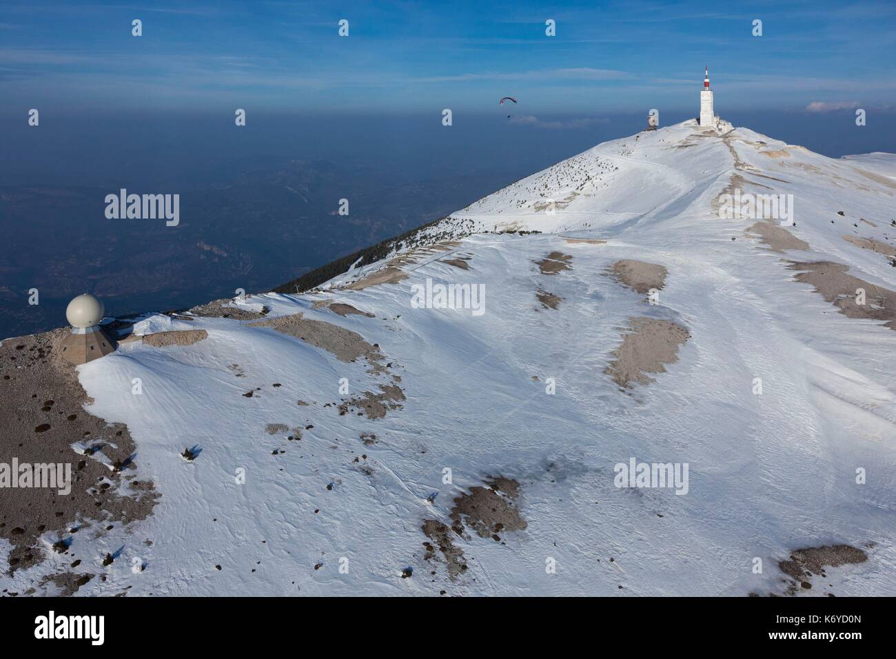 Frankreich, Bedoin, Vaucluse, Mont Ventoux, D 974, Ulm, motorisierten
