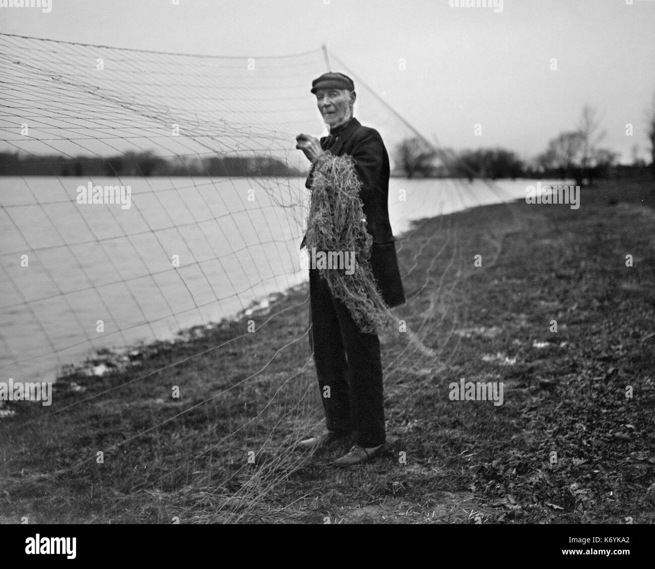 Flug Netting, das Netz einrichten YORYM S360 Stockfoto