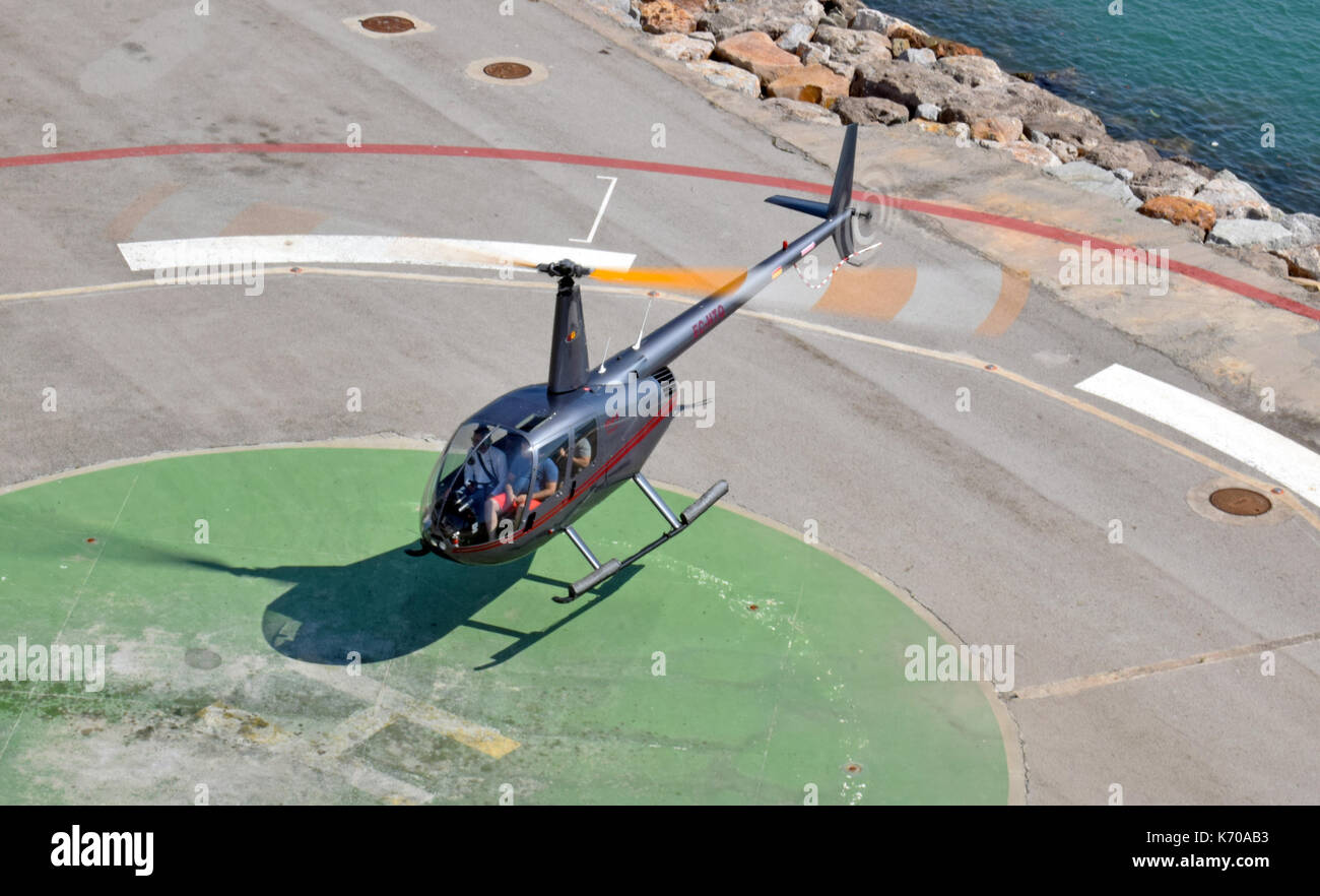 Helicópteros medio de Transporte aéreo Stockfoto