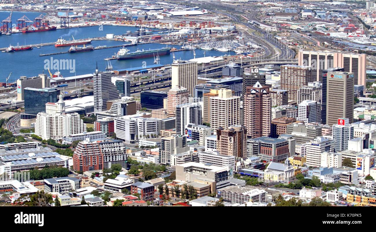Cape Town Central Business District Stockfoto