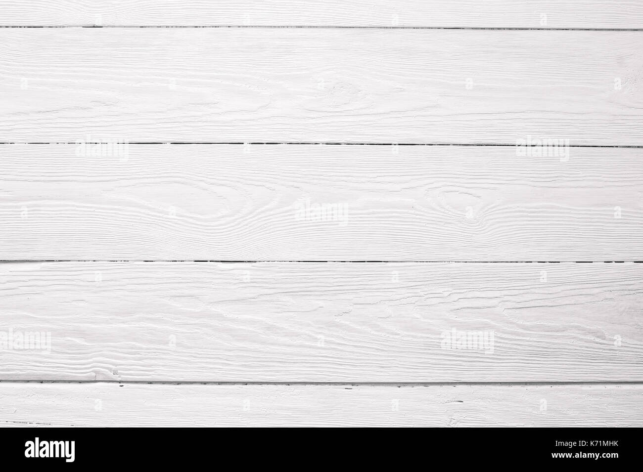 Weiß Holzbretter Hintergrund Textur für Design Stockfoto