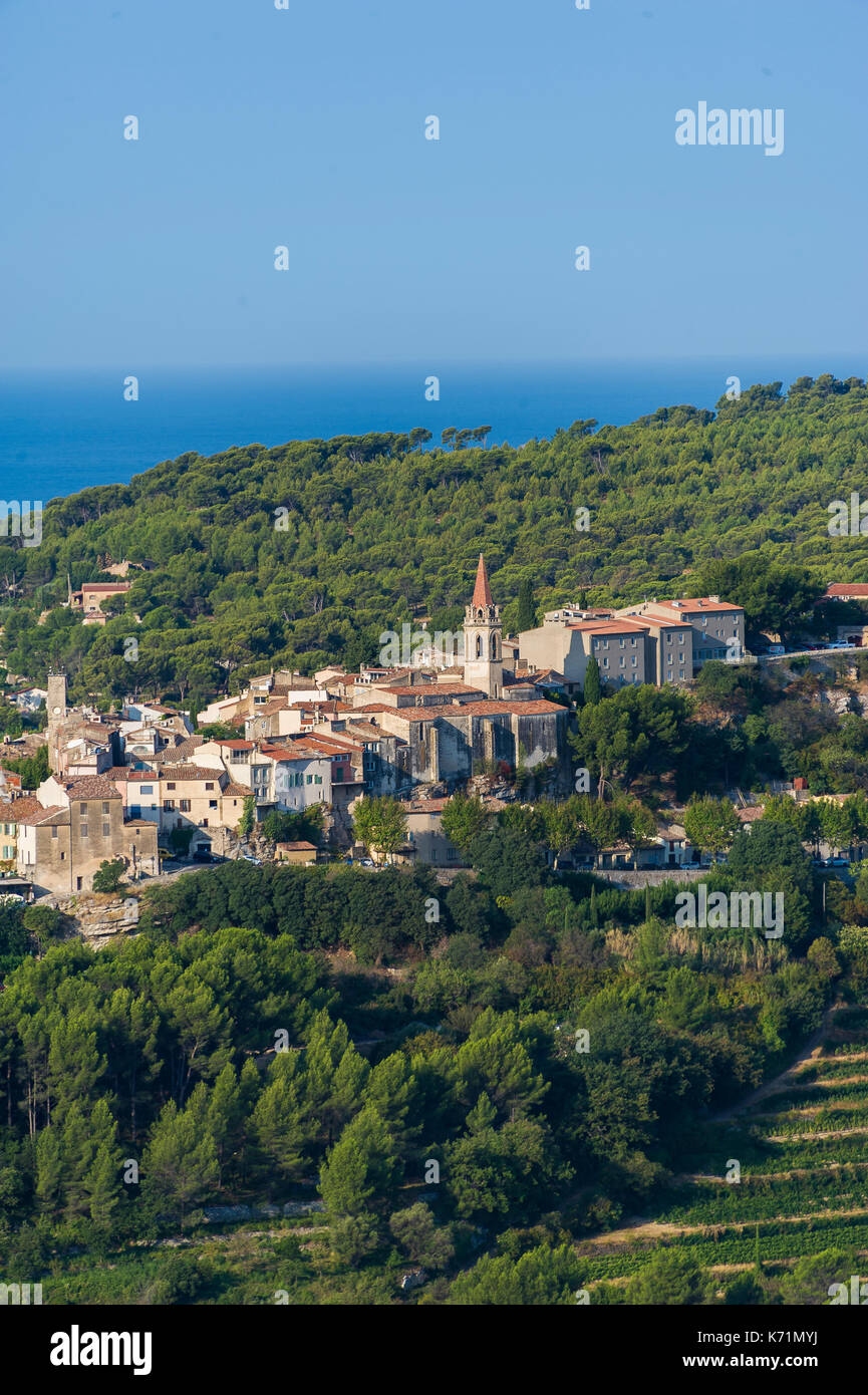 LA CADIERE D'AZUR, VAR 83 FRANKREICH Stockfoto