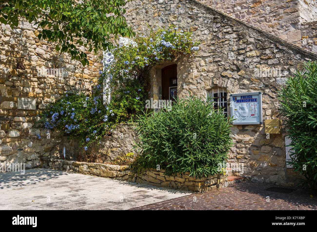 VILLAGE MEDIEVAL DU CASTELLET, VAR 83 FRANKREICH Stockfoto