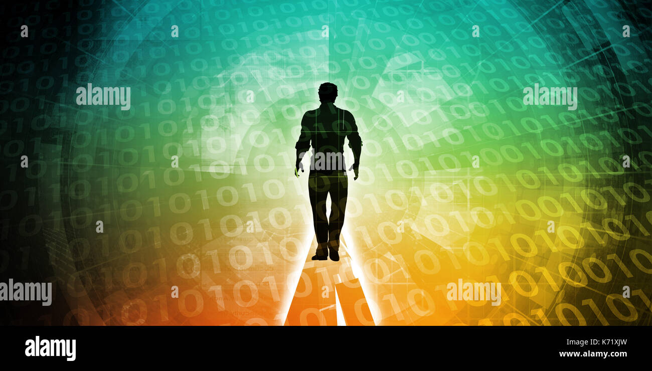 Technische Fähigkeiten und Technologie-Kompetenz für frische Absolventen Stockfoto