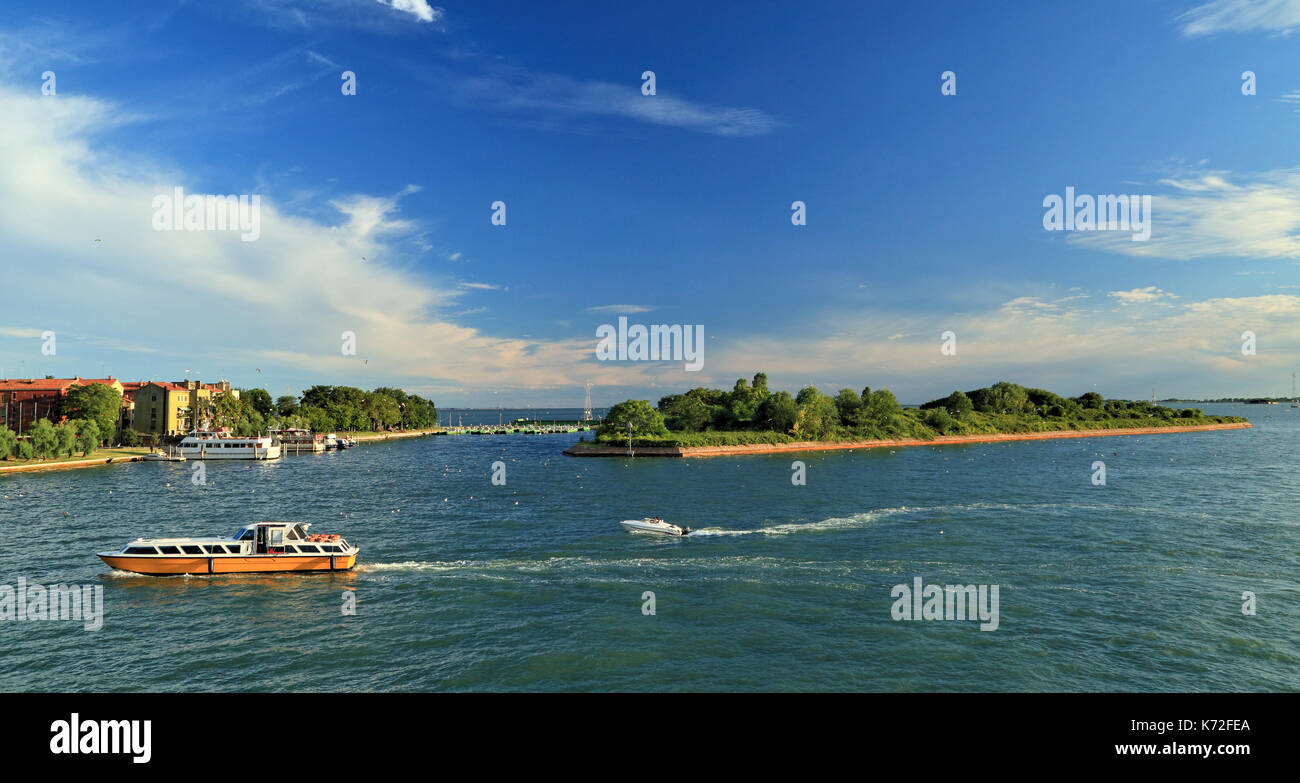 Sacca San Biagio Insel Stockfoto