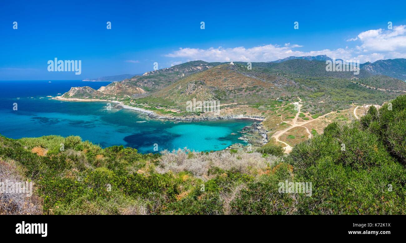 Frankreich, Corse-du Sud (2A), Umgebung von Ajaccio, Corba Pointe Stockfoto