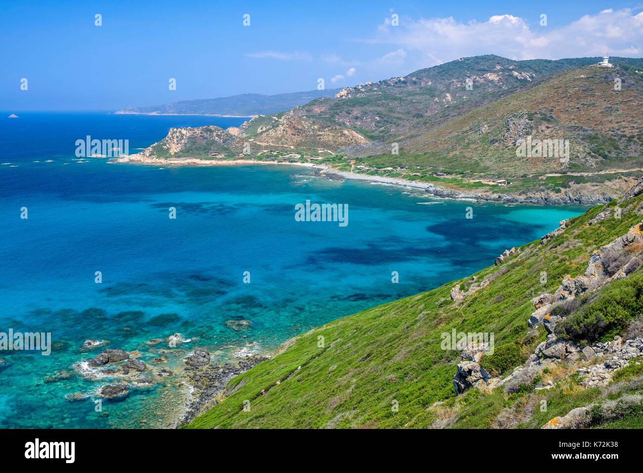 Frankreich, Corse-du Sud (2A), Umgebung von Ajaccio, Corba Pointe Stockfoto