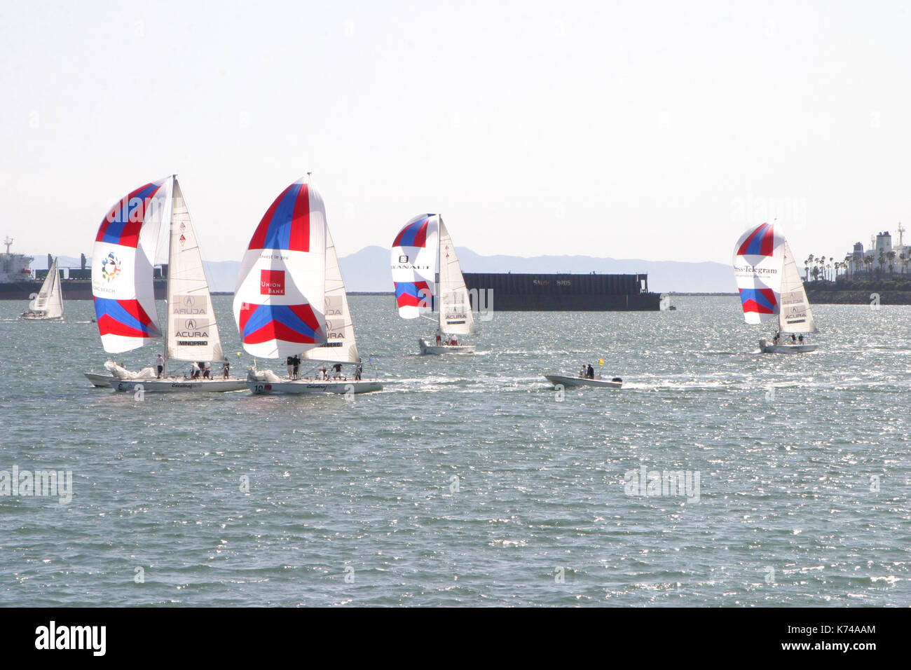 Long Beach Yacht Club Congressional Cup Stockfoto