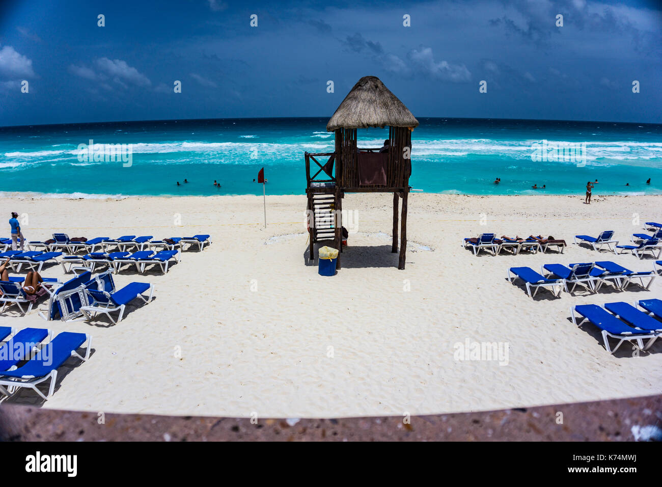 Das Marriott Casamagna Resort in Cancun Mexiko Stockfoto