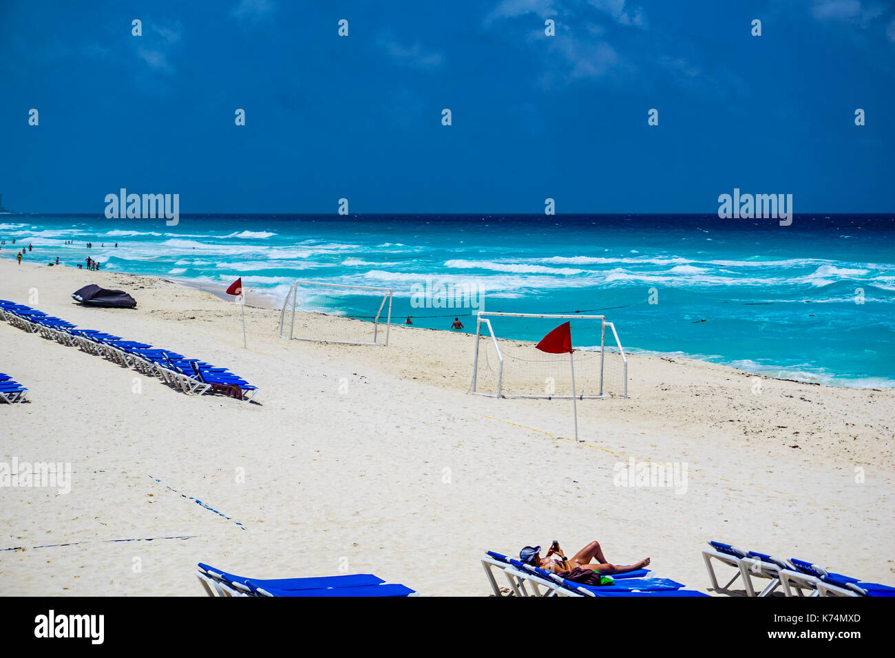 Das Marriott Casamagna Resort in Cancun Mexiko Stockfoto