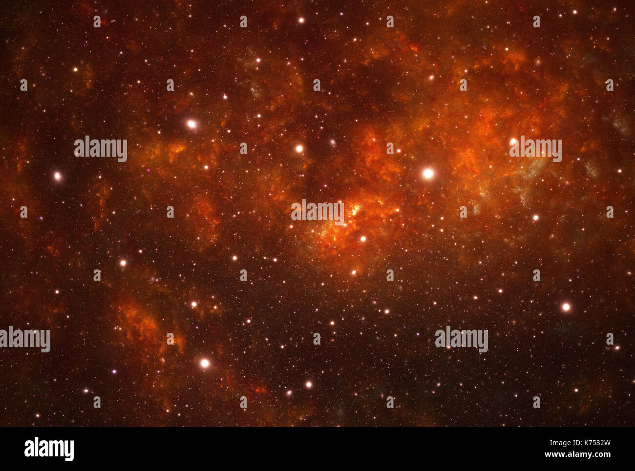 Red Stars Hintergrund Stockfoto