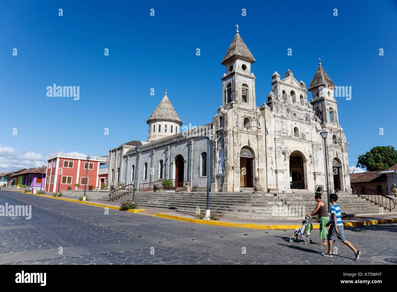 Nicaragua, Provinz Granada, Granada, Guadalupe Kirche Stockfoto Nicaragua, Provinz Granada, Granada, Guadalupe Kirche Stockfoto
