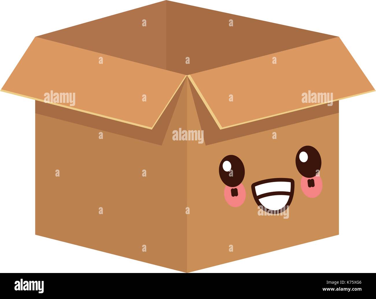 Karton isoliert kawaii Cartoon Alamy