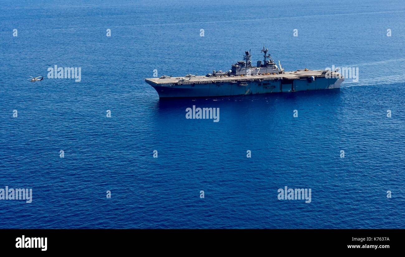 Die USS Iwo Jima (LHD7) Stockfoto