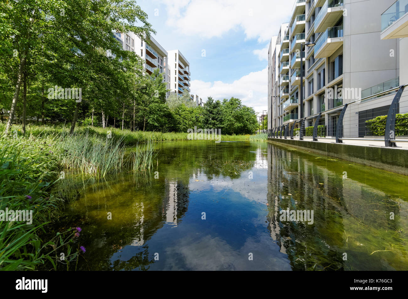 East Village London Development bei Stratford, London England United Kingdom UK Stockfoto