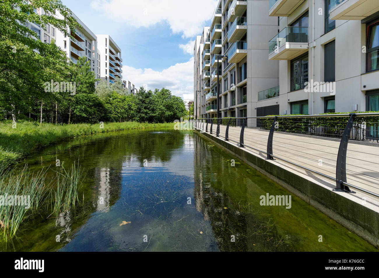 East Village London Development bei Stratford, London England United Kingdom UK Stockfoto