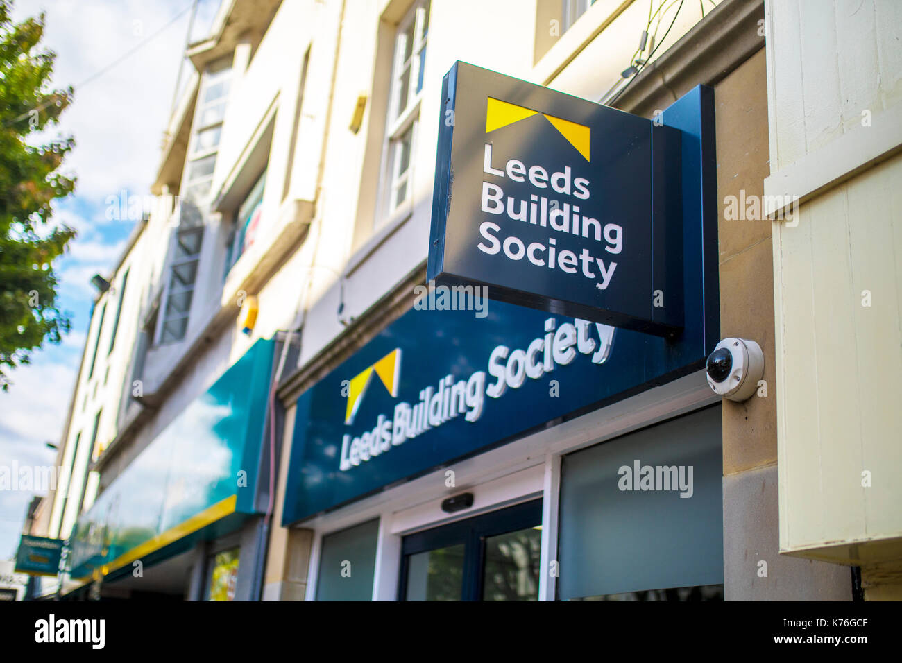 Leeds Bausparkasse in Doncaster, Yorkshire, England, Vereinigtes Königreich Stockfoto