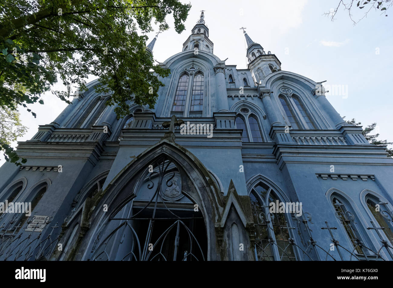 Die Mariaviten-Kathedrale (Tempel der Barmherzigkeit und Nächstenliebe) in Plock, Polen Stockfoto