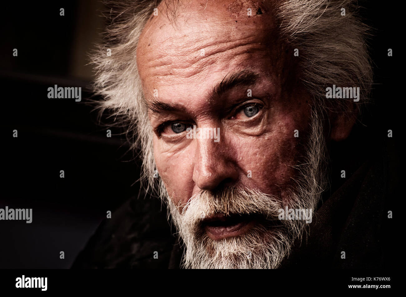 Alter Mann Stockfoto