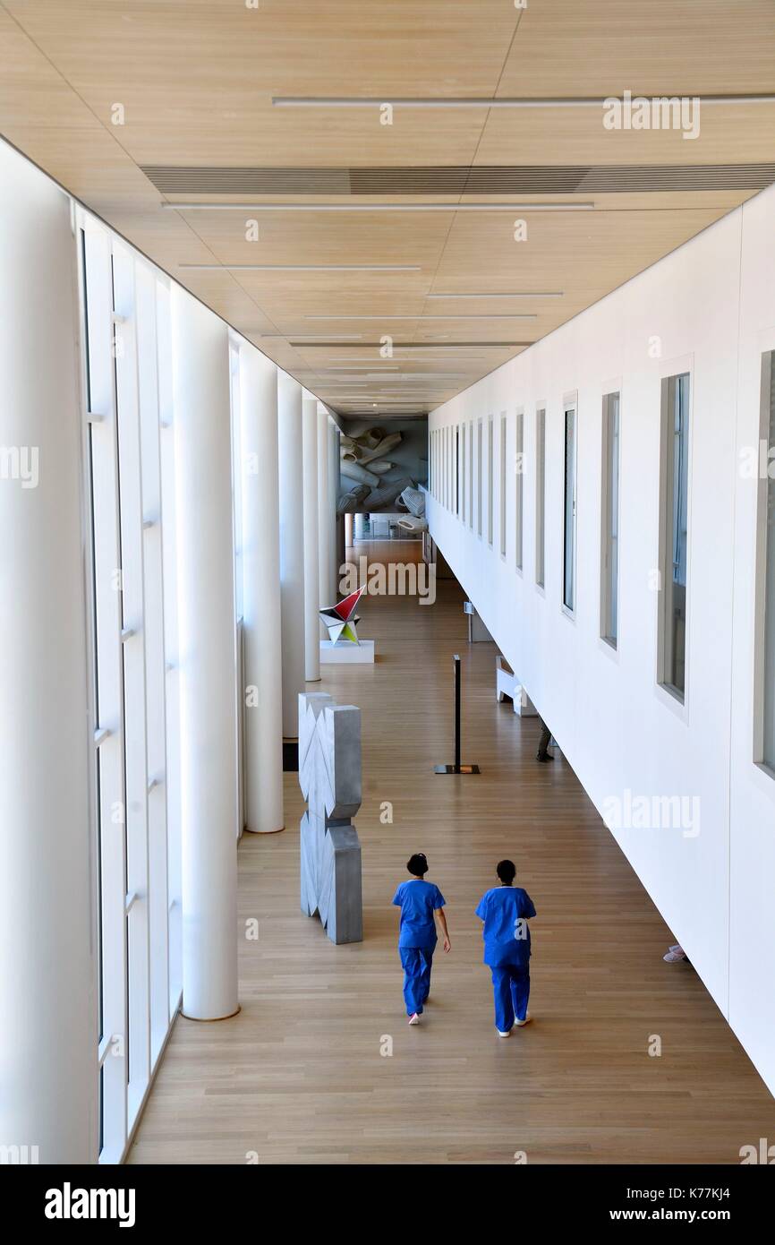 Frankreich, Bas Rhin, Straßburg, Rhena, private Klinik von Straßburg ist die Frucht der Vereinigung der Privatkliniken, Adassa Diaconat und heiligen Odile Stockfoto