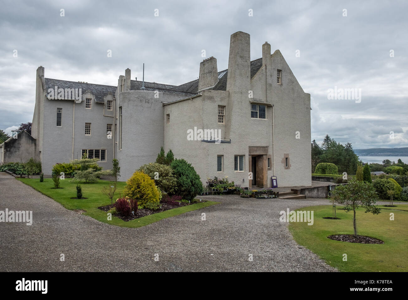 Hill House Loch Lomond Schottland Stockfoto