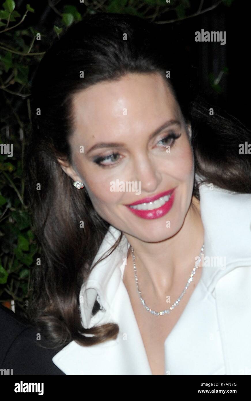 Angelina Jolie heraus und über für Celebrity Candids-DO,, New York, NY 14. September 2017. Foto: Kristin Callahan/Everett Collection Stockfoto