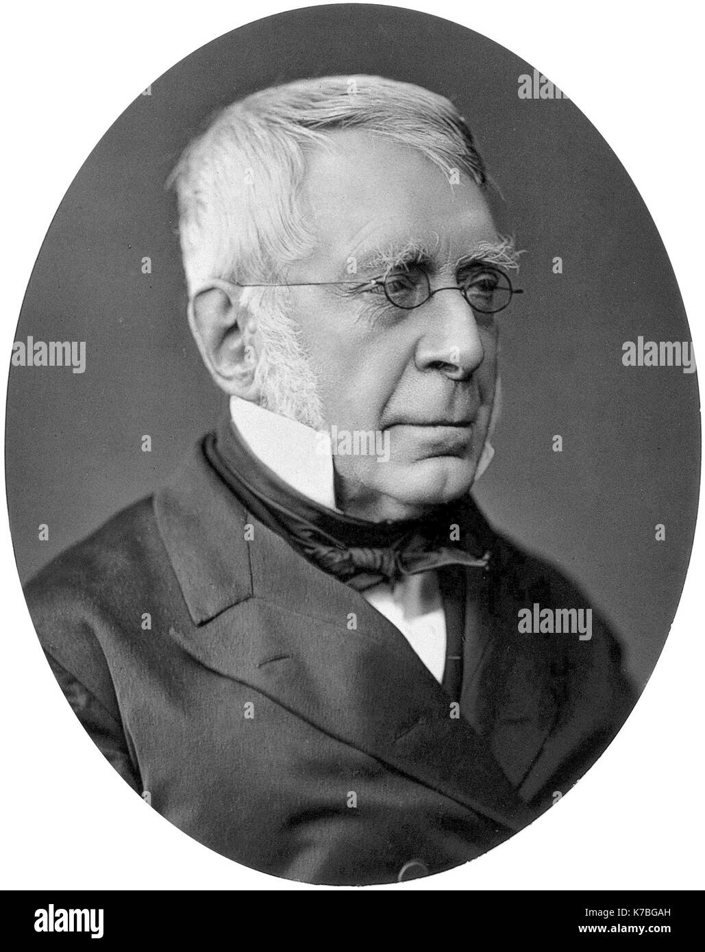 GEORGE BIDDDELL LUFTIG (1801-1892), englischer Astronom und Mathematiker über 1885 Stockfoto