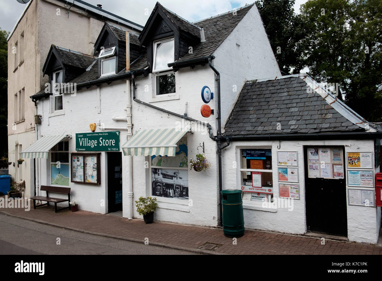 Der Dorfladen bei Connel, Argyll and Bute, Schottland Stockfoto