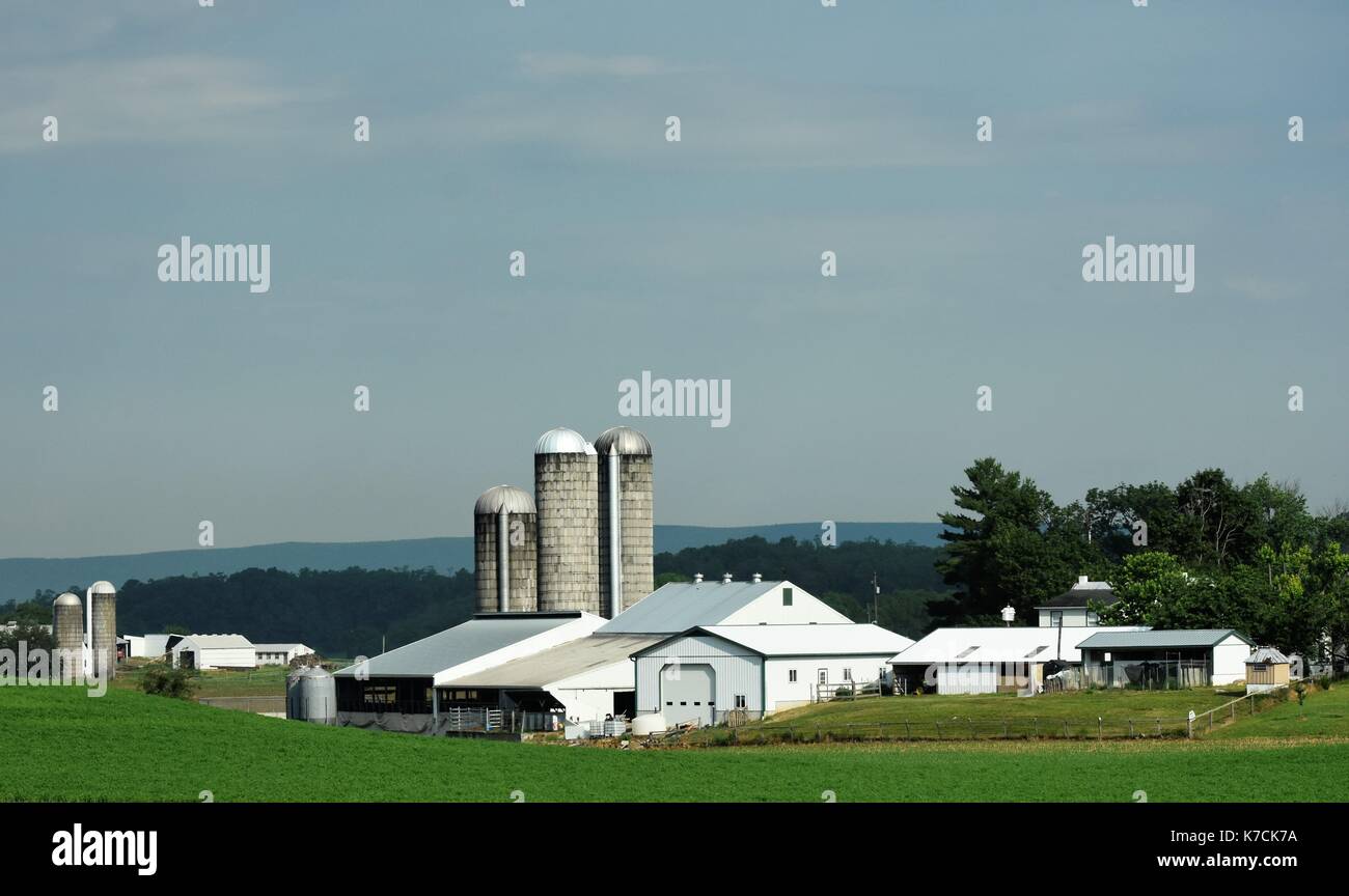 Landwirtschaftlichen Landschaft Stockfoto