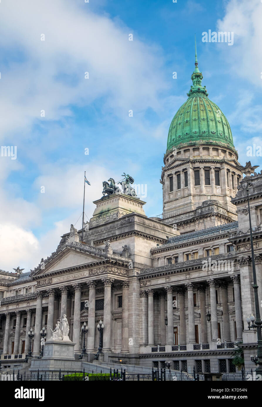 Der Kongresspalast in Buenos Aires, Argentinien Stockfoto