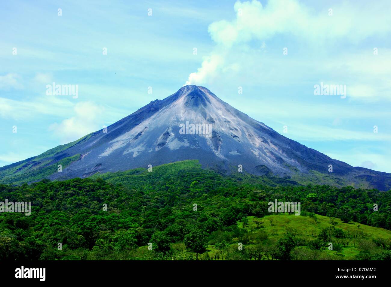 Arenal Vulkan Nationalpark Costa Rica Stockfoto