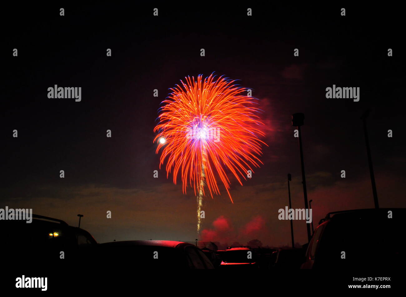 Feuerwerk Stockfoto