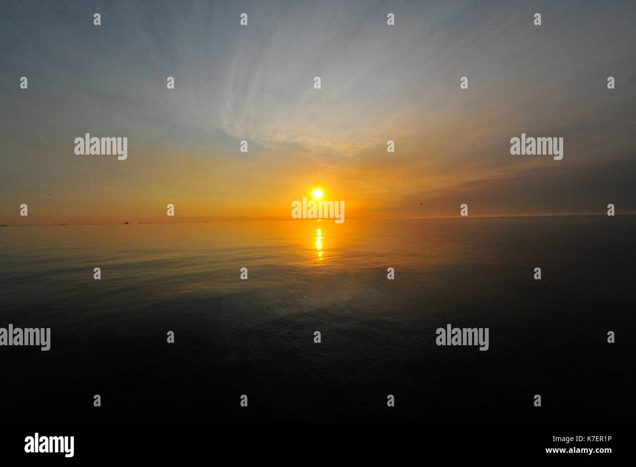 Morgen Sonnenaufgang Stockfoto